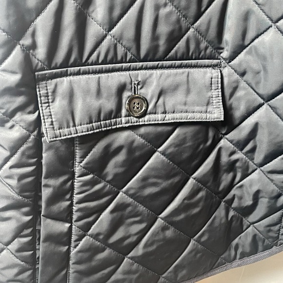 Cremieux Mens XXL Quilted Field Jacket Brown Corduroy Collar "38 Crest" Logo - Picture 11 of 16